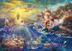 Schmidt Disney Ariel a kis hableány 1000 db-os puzzle (59479, 17804-184)